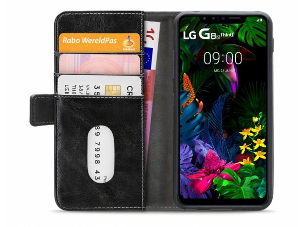 Mobilize Elite Gelly Wallet Book Case LG G8s ThinQ Black