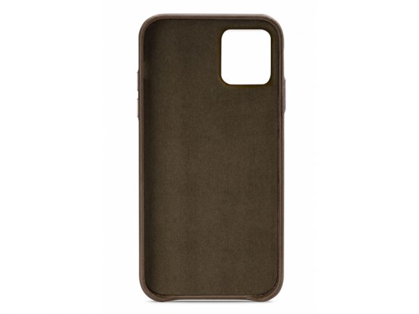 Senza Desire Leather Cover with Card Slot Apple iPhone 11 Pro Max Burned Olive