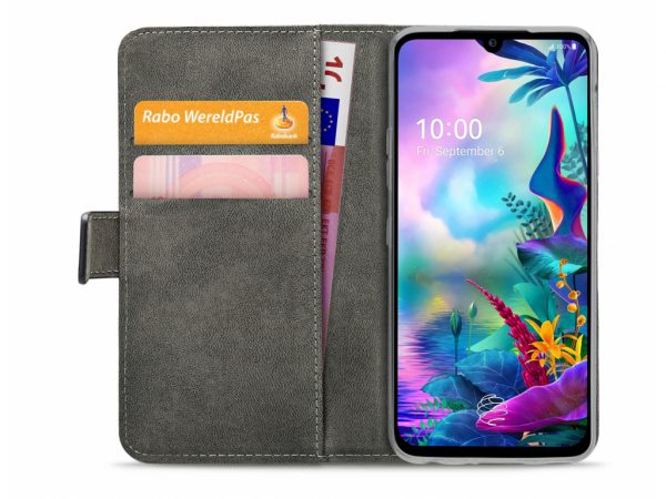 Mobilize Classic Gelly Wallet Book Case LG G8X ThinQ Black