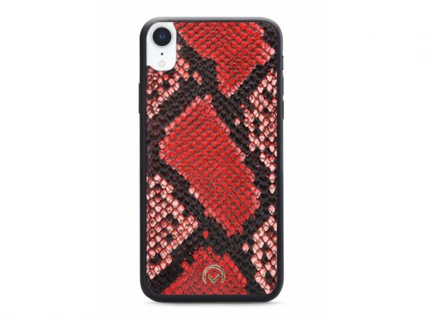 Mobilize 2in1 Gelly Velvet Clutch for Apple iPhone XR Red Snake