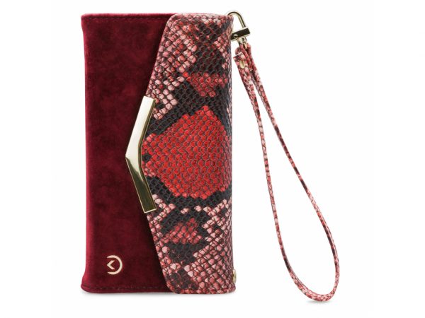 Mobilize 2in1 Gelly Velvet Clutch for Samsung Galaxy S8 Red Snake