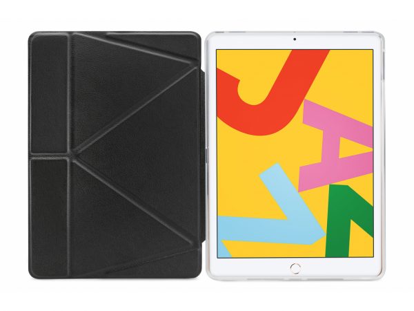 Mobilize Gelly Multi-Fold Case Apple iPad 10.2 (2019/2020/2021) Transparent Grey/Black