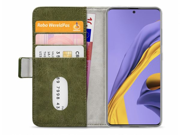 Mobilize Elite Gelly Wallet Book Case Samsung Galaxy A51 Green