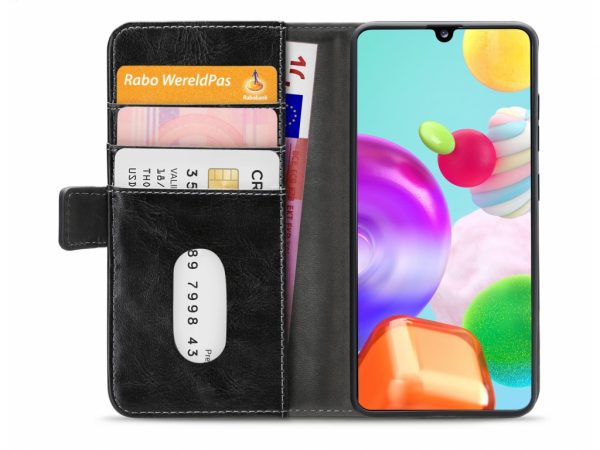Mobilize Elite Gelly Wallet Book Case Samsung Galaxy A41 Black