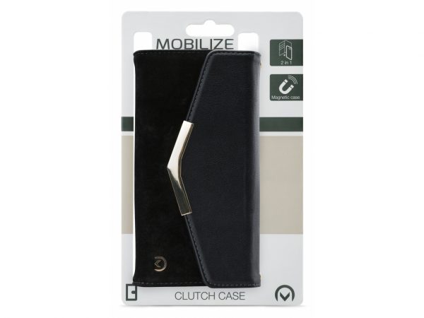 Mobilize 2in1 Gelly Velvet Clutch for Apple iPhone XR/11 Deep Black