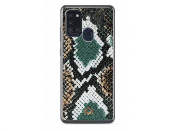 Mobilize 2in1 Gelly Velvet Clutch for Samsung Galaxy A21s Green Snake