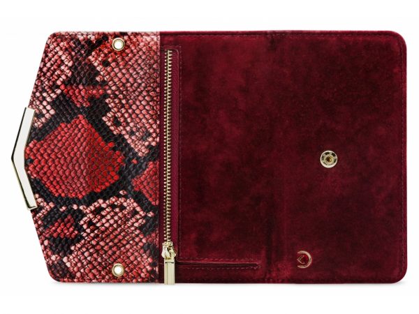 Mobilize 2in1 Gelly Velvet Clutch for Samsung Galaxy A21s Red Snake