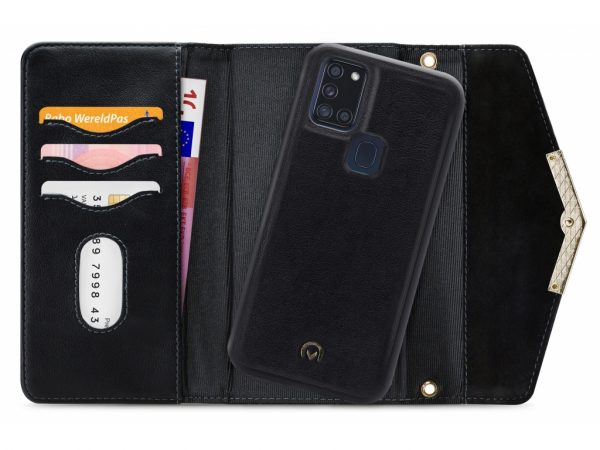 Mobilize 2in1 Gelly Velvet Clutch for Samsung Galaxy A21s Deep Black