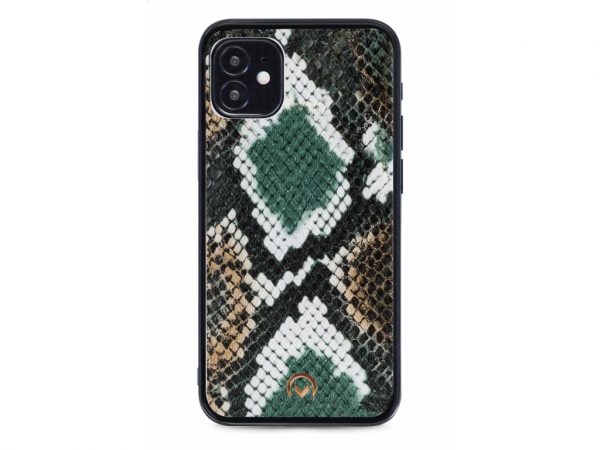 Mobilize 2in1 Gelly Velvet Clutch for Apple iPhone 12 Mini Green Snake
