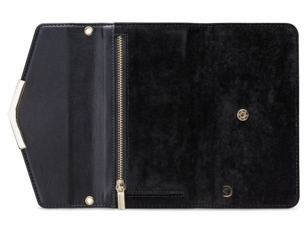 Mobilize 2in1 Gelly Velvet Clutch for Apple iPhone 12 Mini Deep Black