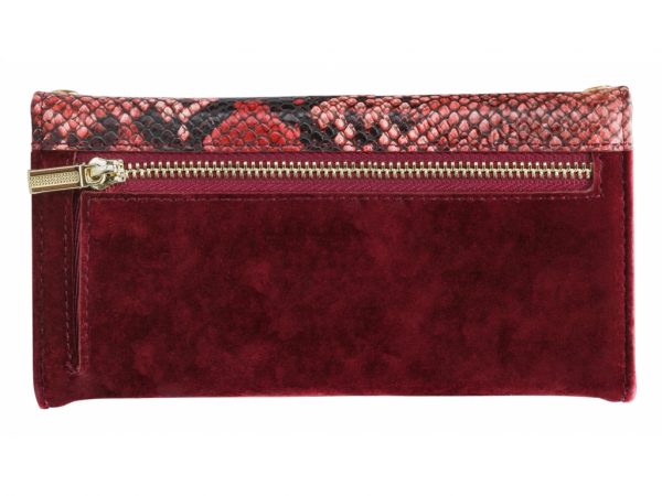 Mobilize 2in1 Gelly Velvet Clutch for Apple iPhone 12 Pro Max Red Snake