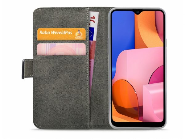 Mobilize Classic Gelly Wallet Book Case Samsung Galaxy A20s Black