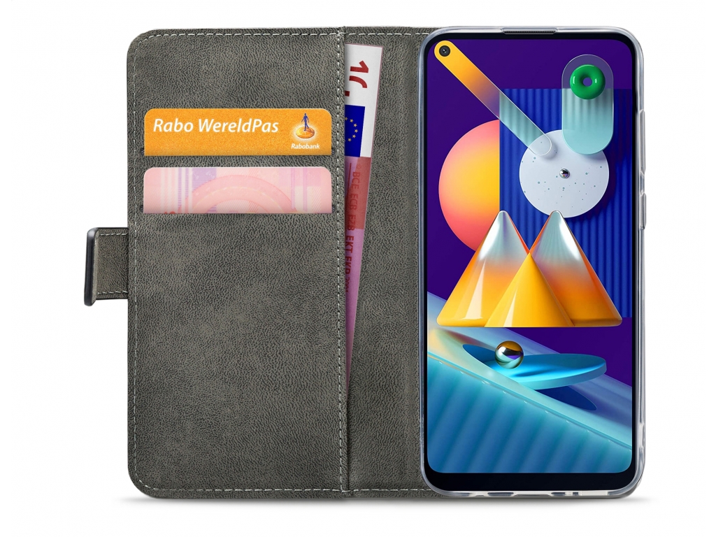 Mobilize Classic Gelly Wallet Book Case Samsung Galaxy M11 Black