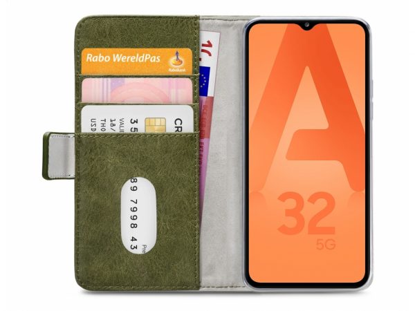 Mobilize Elite Gelly Wallet Book Case Samsung Galaxy A32 5G Green
