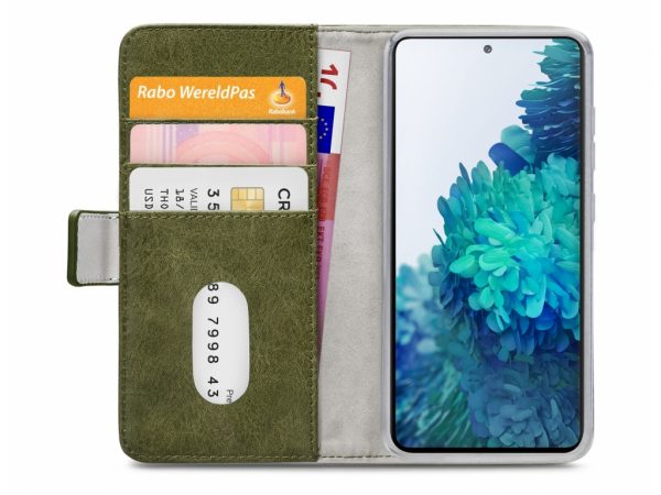 Mobilize Elite Gelly Wallet Book Case Samsung Galaxy S20 FE Green