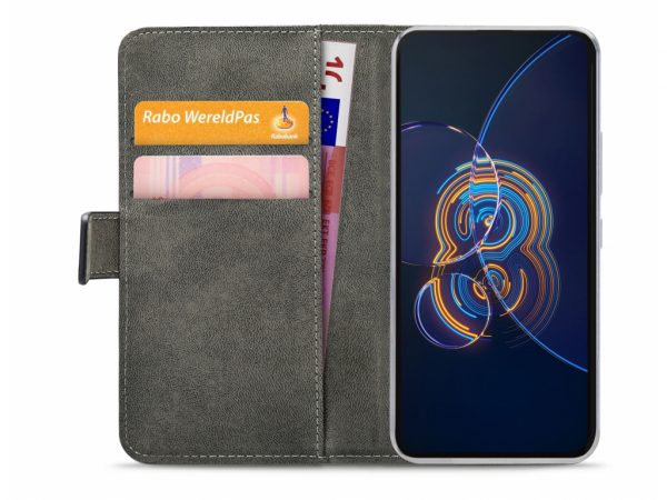 Mobilize Classic Gelly Wallet Book Case ASUS ZenFone 8 Flip Black