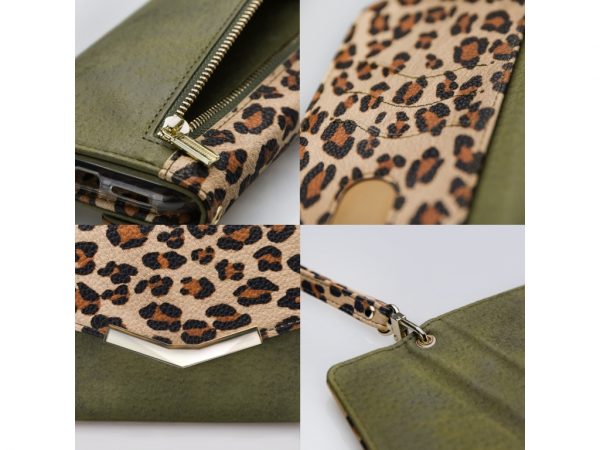 Mobilize 2in1 Gelly Clutch for Apple iPhone 13 Green Leopard