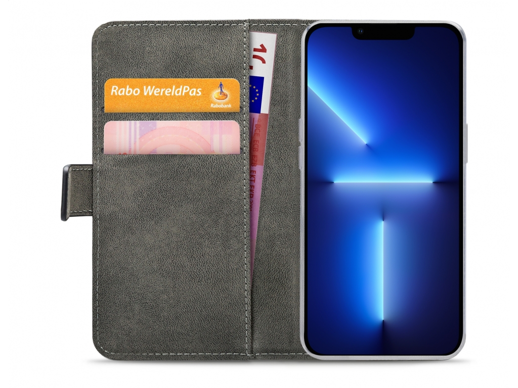 Mobilize Classic Gelly Wallet Book Case Apple iPhone 13 Pro Black