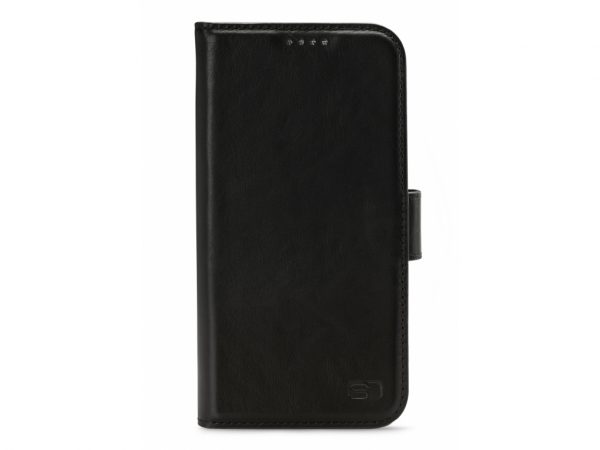 Senza Pure Leather Wallet Apple iPhone 13 Deep Black