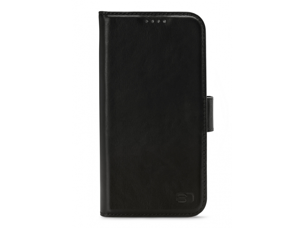 Senza Pure Leather Wallet Apple iPhone 13 Pro Max Deep Black