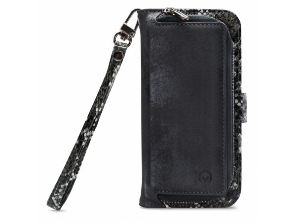 Mobilize 2in1 Magnet Zipper Case Apple iPhone 13 Pro Max Black/Snake