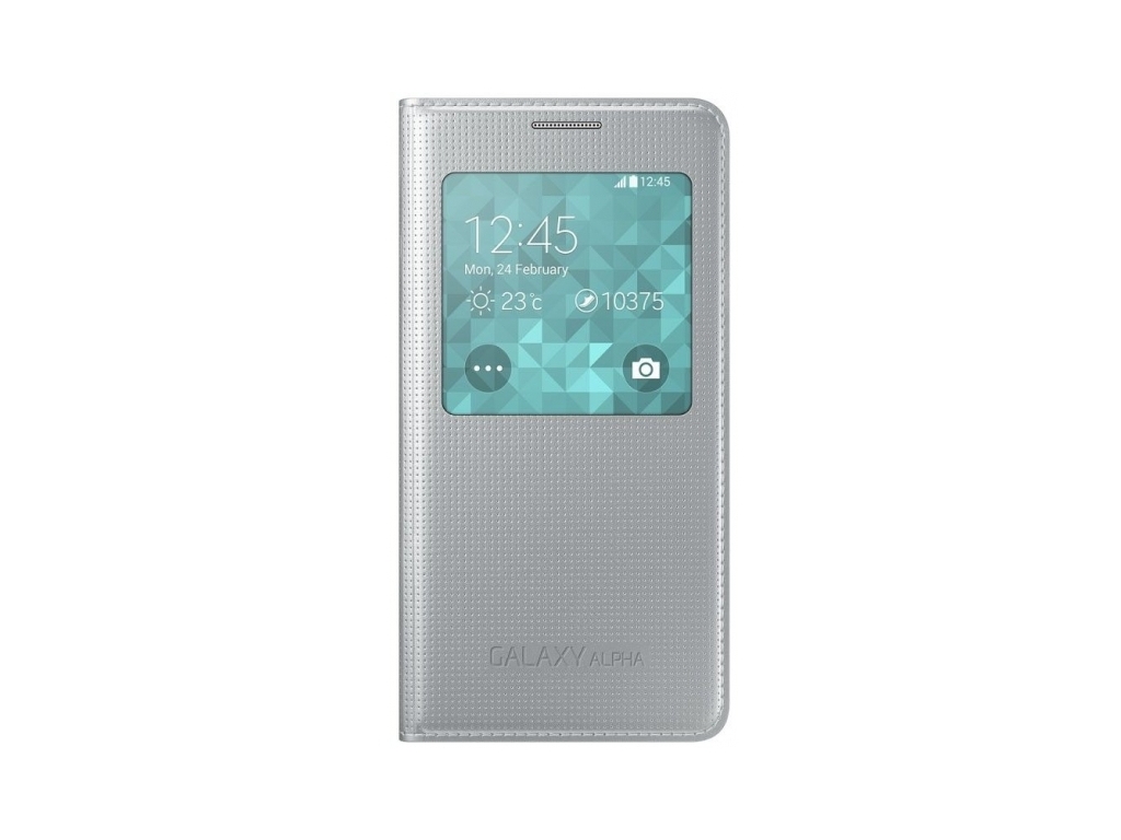 EF-CG850BSEGWW Samsung Smartview Cover Galaxy Alpha Silver