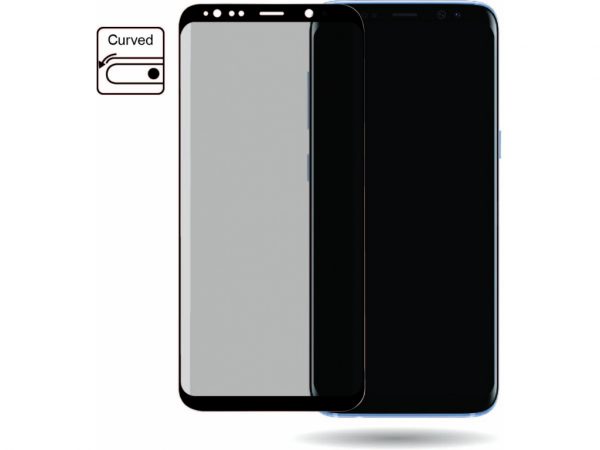 Mobilize Edge-To-Edge Glass Screen Protector Samsung Galaxy S8+ Black