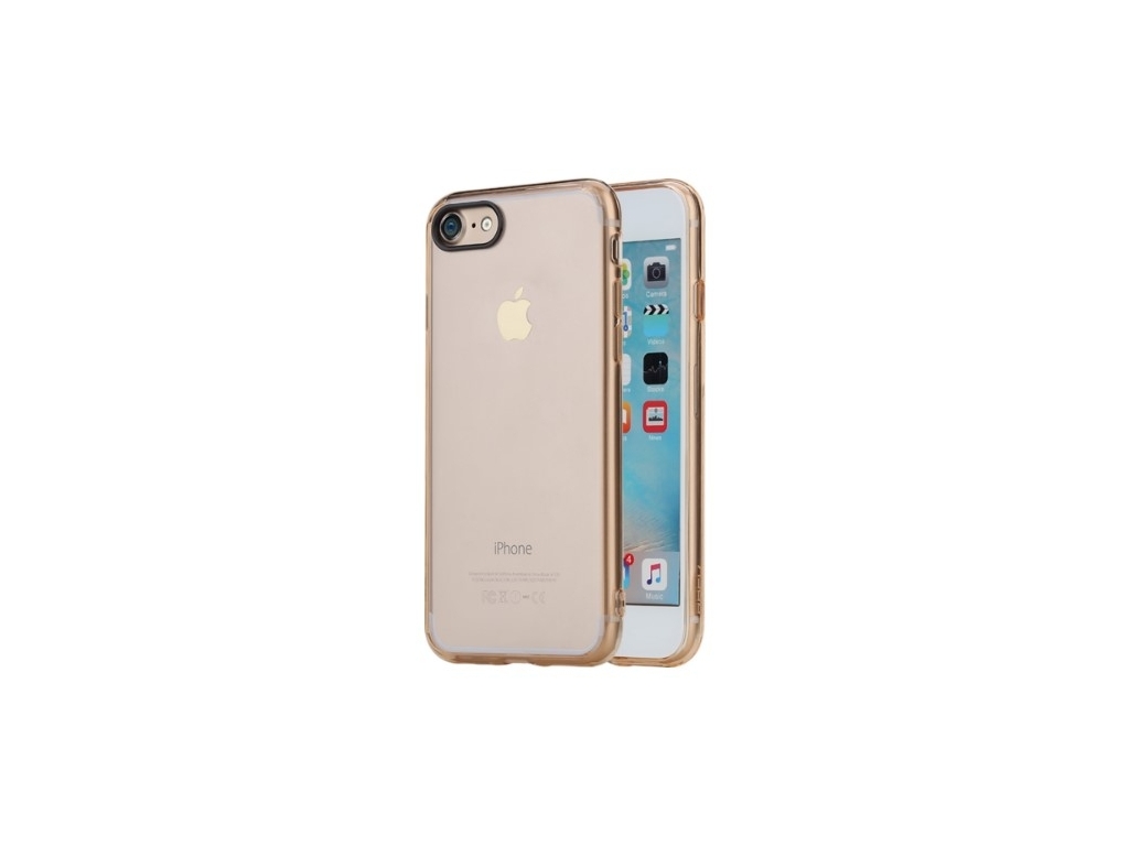 Rock Pure Case Apple iPhone 7/8/SE (2020) Transparent Gold