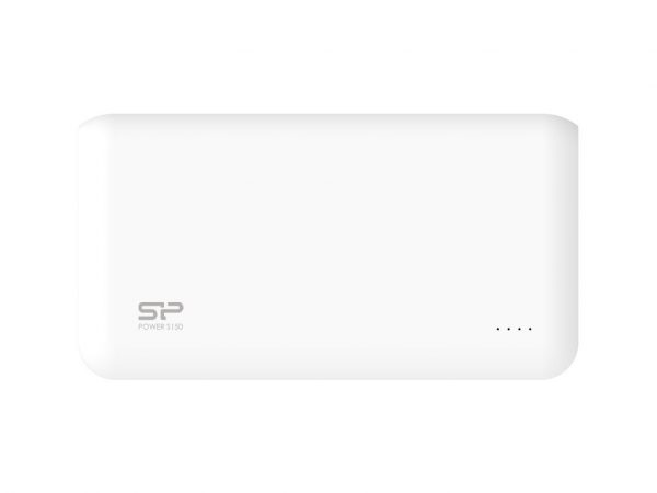 Silicon Power S150 Dual Output Powerbank 15000 mAh White
