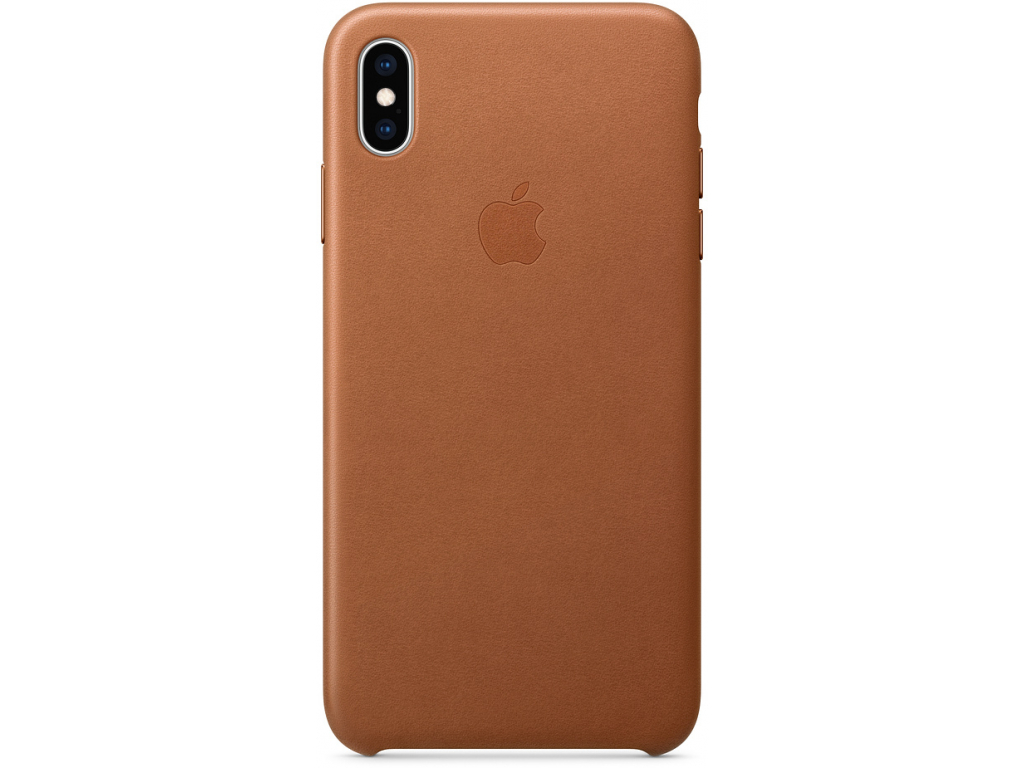 MRWV2ZM/A Apple Leather Case iPhone Xs Max Saddle Brown