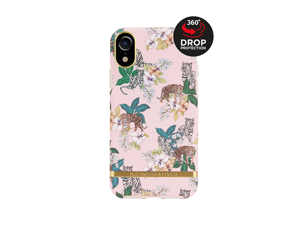 Richmond & Finch Freedom Series Apple iPhone XR Pink Tiger/Gold