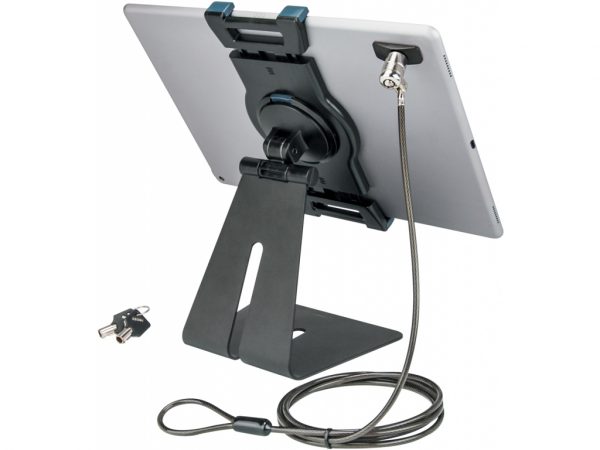 SH-42 Deltaco Universal Lockable Tablet/iPad Stand Black