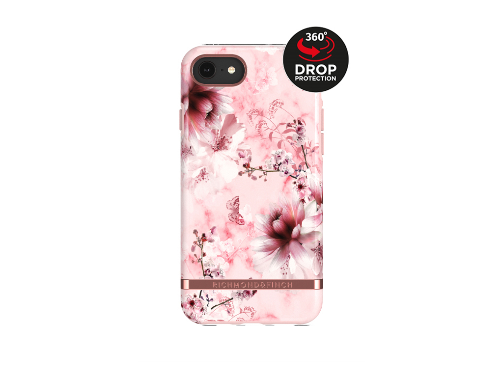 Richmond & Finch Freedom Series Apple iPhone 6/6S/7/8/SE (2020) Pink Marble Floral