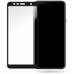 Mobilize Glass Screen Protector - Black Frame - Samsung Galaxy J4+