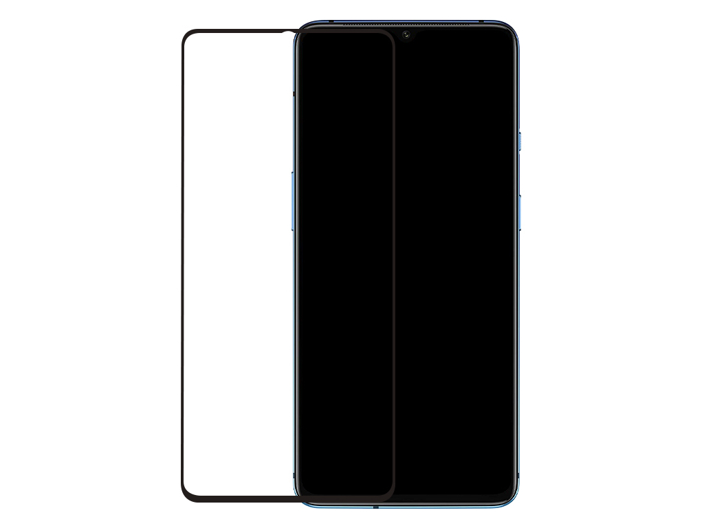 Mobilize Edge-To-Edge Glass Screen Protector OnePlus 7T Black Edge Glue
