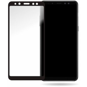 Mobilize Glass Screen Protector - Black Frame - Samsung Galaxy A8