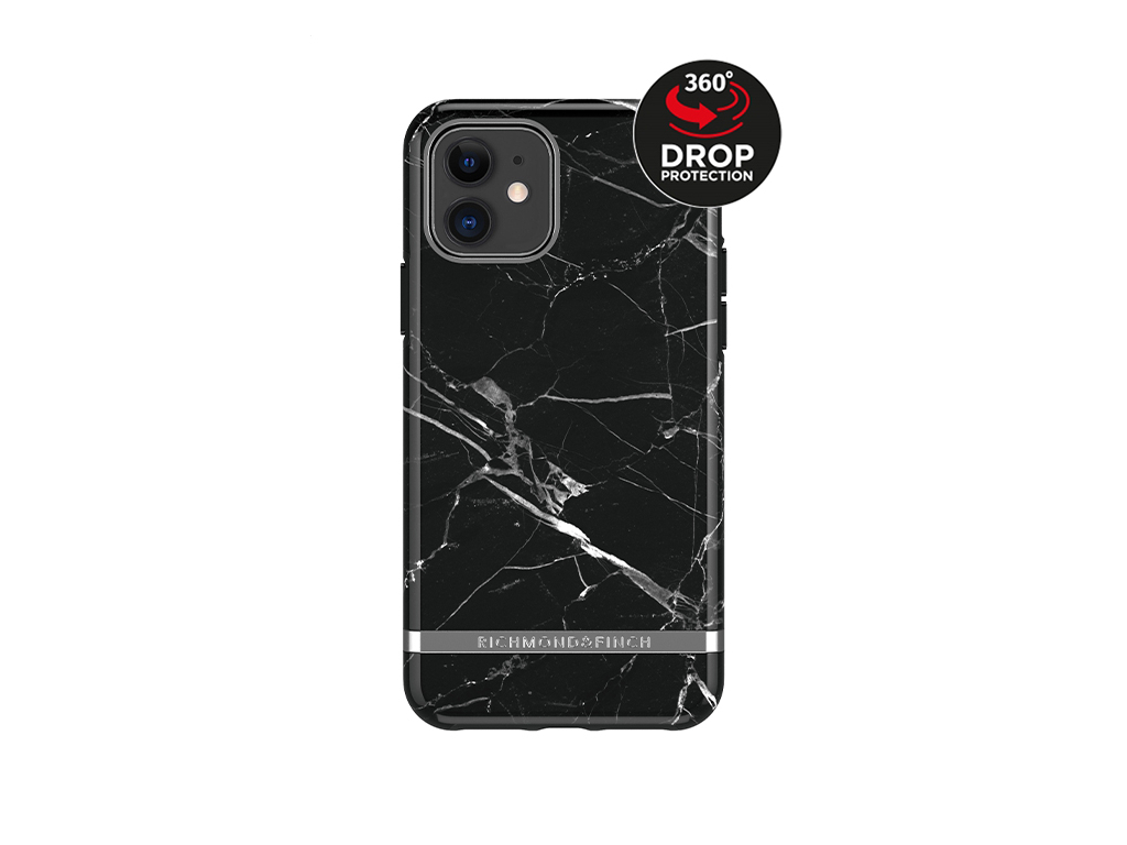 Richmond & Finch Freedom Series Apple iPhone 11 Black Marble/Silver