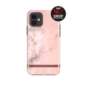 Richmond & Finch Freedom Series Apple iPhone 11 Pink Marble/Rose Gold