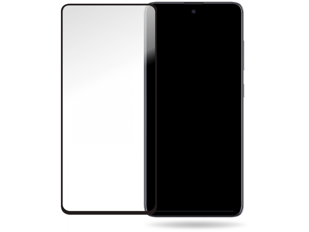 Mobilize Glass Screen Protector - Black Frame - Samsung Galaxy A51/A51 5G