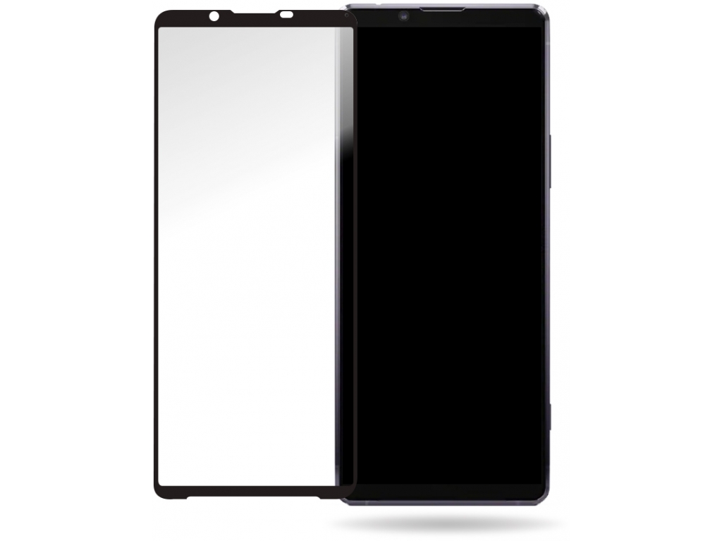 Mobilize Glass Screen Protector - Black Frame - Sony Xperia 1 II