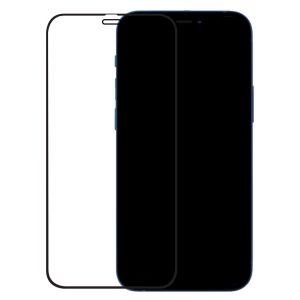 Mobilize Edge-To-Edge Glass Screen Protector Apple iPhone 12 Mini Black Full Glue