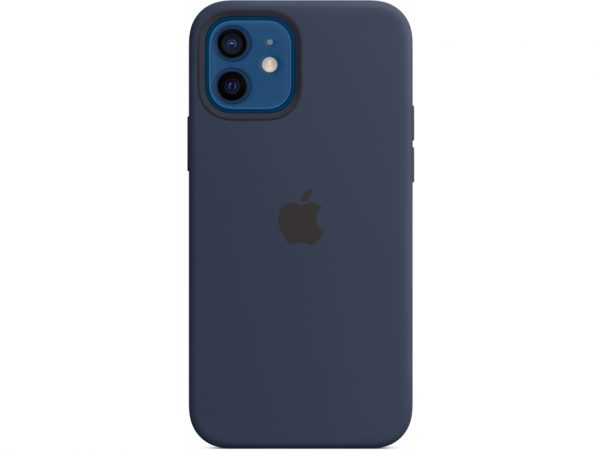 MHL43ZM/A Apple Silicone Case with MagSafe iPhone 12/12 Pro Deep Navy