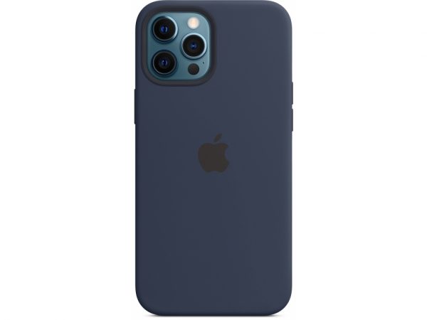 MHLD3ZM/A Apple Silicone Case with MagSafe iPhone 12 Pro Max Deep Navy