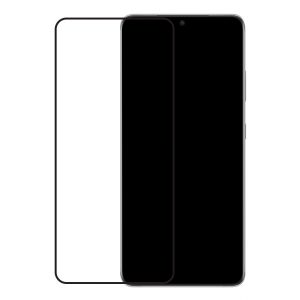 Mobilize Edge-To-Edge Glass Screen Protector Samsung Galaxy S21 Ultra Black Edge Glue