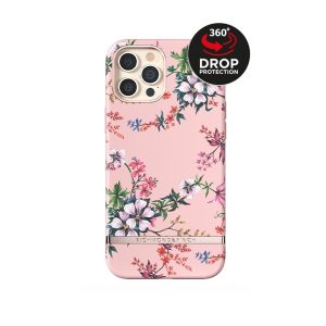 Richmond & Finch Freedom Series One-Piece Apple iPhone 12 Pro Max Pink Blooms