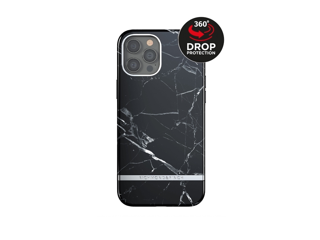 Richmond & Finch Freedom Series One-Piece Apple iPhone 12 Pro Max Black Marble
