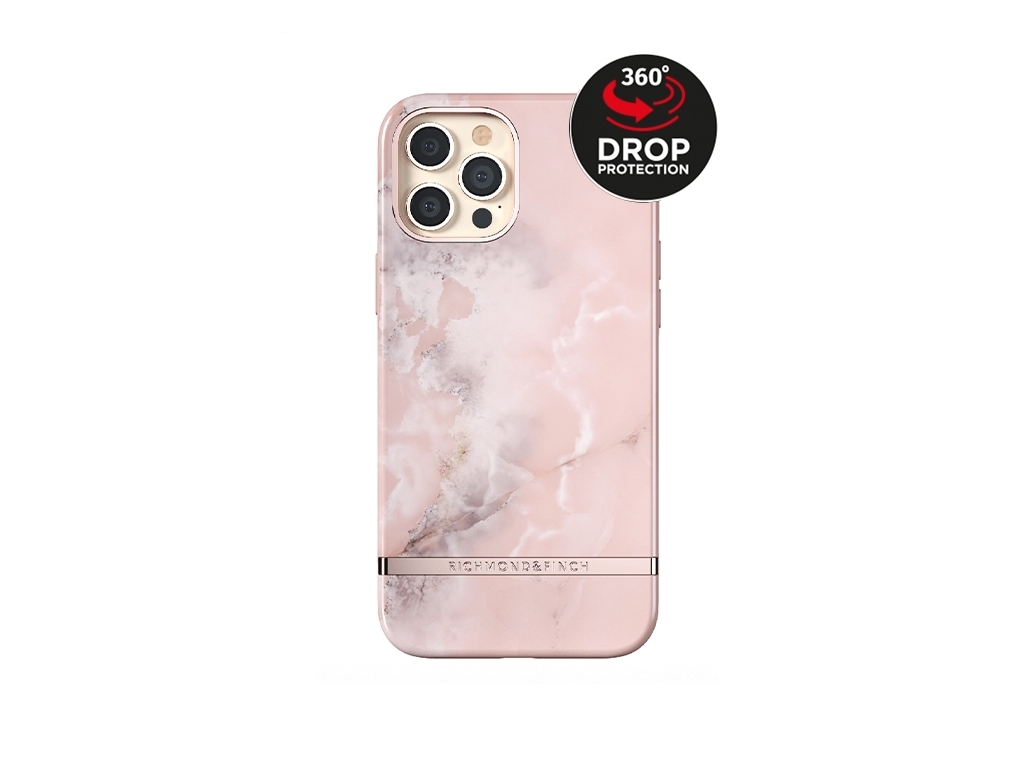 Richmond & Finch Freedom Series One-Piece Apple iPhone 12 Pro Max Pink Marble