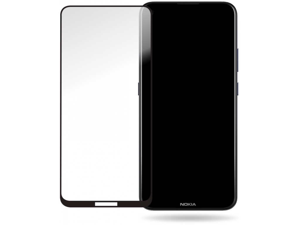Mobilize Glass Screen Protector - Black Frame - Nokia 5.4
