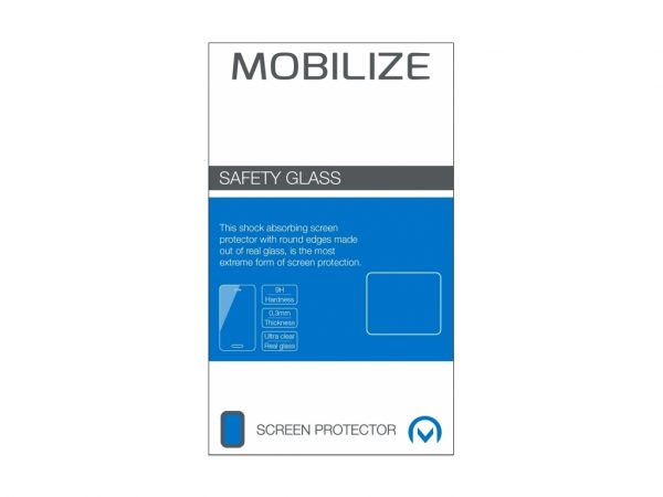 Mobilize Glass Screen Protector - Black Frame - Samsung Galaxy A72 4G
