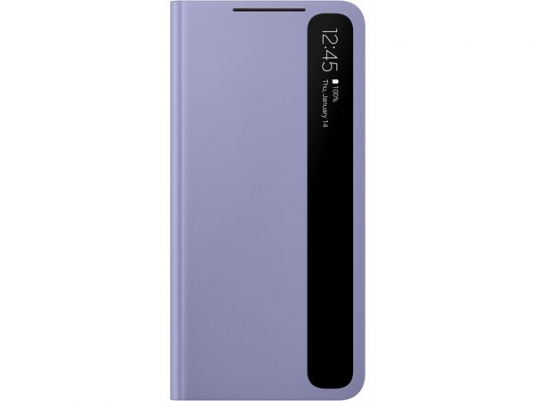 EF-ZG991CVEGEE Samsung Clear View Cover Galaxy S21 Violet
